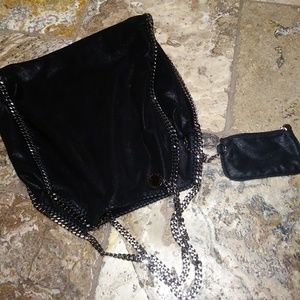 Stella McCartney Shaggy deer Falabella large tote